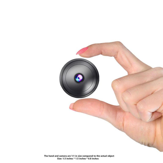 A3 Only 0.9 Inch Hidden Camera with Audio/Video Mini Small Spy Cameras for Home Indoor Use Cam Night Vision and Motion Detection Baby Monitor Wireless Outdoor Nanny Espias Ocultas 360° Wifi Security Secret 2 Clock Wifi Micro Bedroom Pequeñas Surveillance