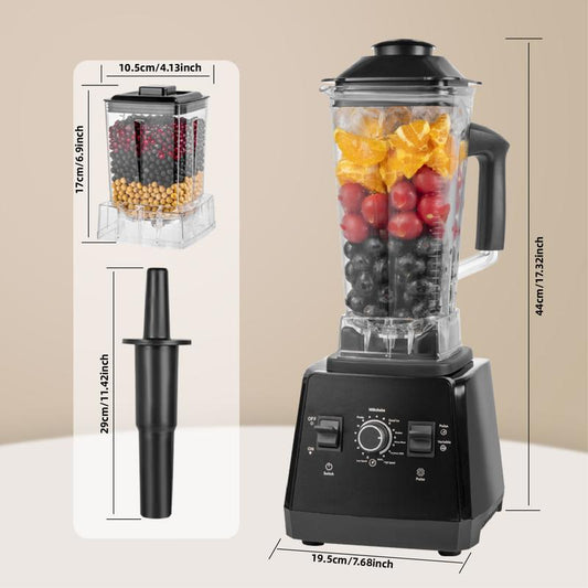 Nsf-Certified Portable Blender - 90S Frozen Smoothies & Ice Crushing! Solar/Battery Powered for Camping, Beach, RV - 20W Rapid Blend Tech Perfect for Gym Moms & Outdoor Fitness