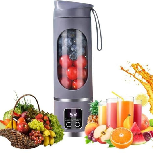 Digital Multimode Juicer Blender - Smart LED Display, Diet-Friendly，Leak Proof Design for Smoothies Liquid Diet, Shakes & Baby Food，Best Compact Blender for Home & Travel, Lemon Juicer，Fathers Day Gift，Dealsforyoudays，Back to School