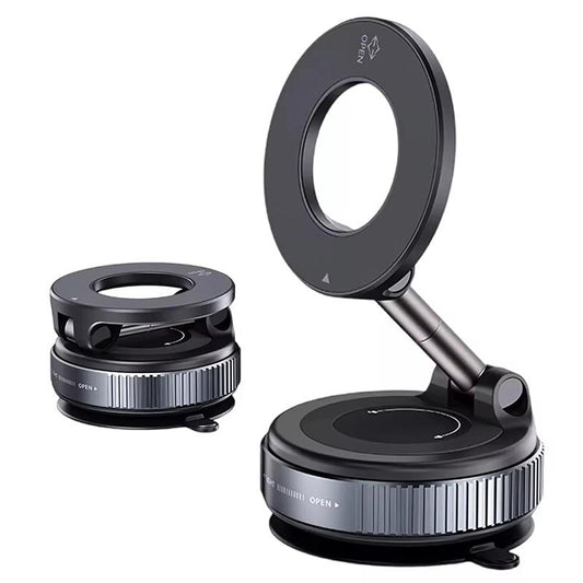 Xcimnw Upgraded 360° Nano Gel Vacuum Magnetic Phone Holder Strong Suction Multi-Surface Versatility 360° Adjustable Positioning Universal Compatibility （Particle - Adsorbable Surface）For Iphone 16 Pro Max & Android Devices